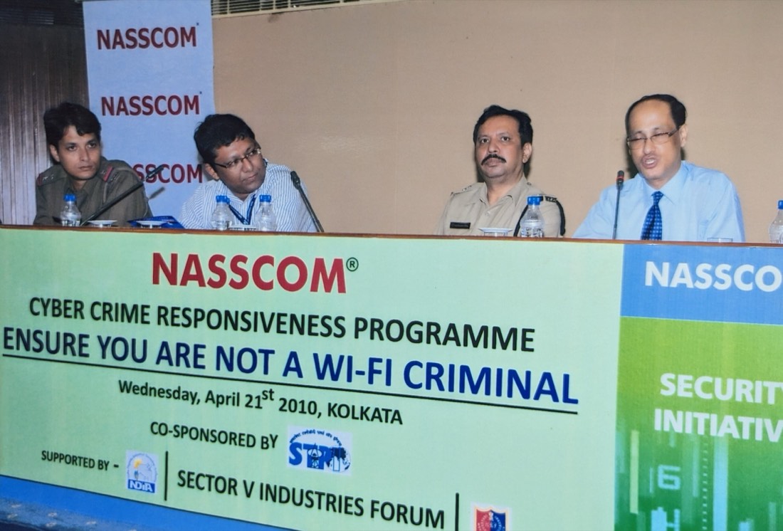 Suparno Moitra at the NASSCOM Cybersecurity Workshop