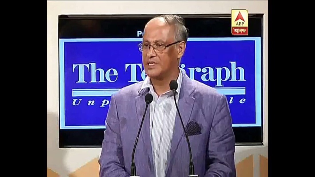 Suparno Moitra in a television interview